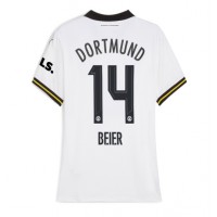 Camisa de time de futebol Borussia Dortmund Maximilian Beier #14 Replicas 3º Equipamento Feminina 2024-25 Manga Curta